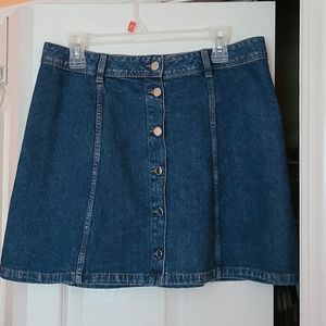 H&M denim skirt